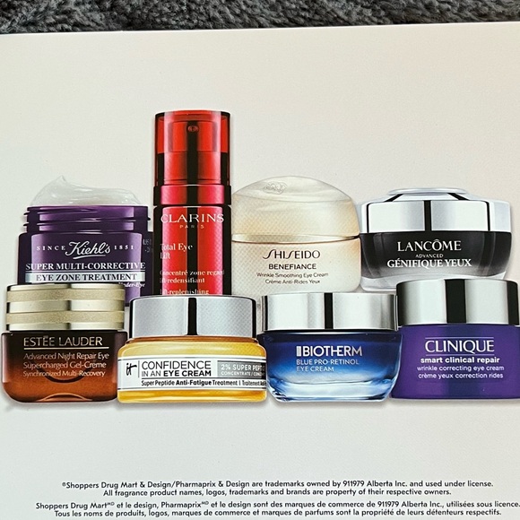 High End Brand Eye Care Discovery Collection 8 Eye Creams - Picture 3 of 3